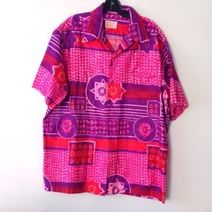 XXL Hawaiian Aloha shirt in hot pink 💕 purple 💜